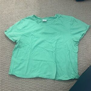 Outdoor Voices Mint Green Short Sleeve Tee